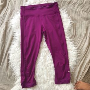 Lululemon cropped leggings